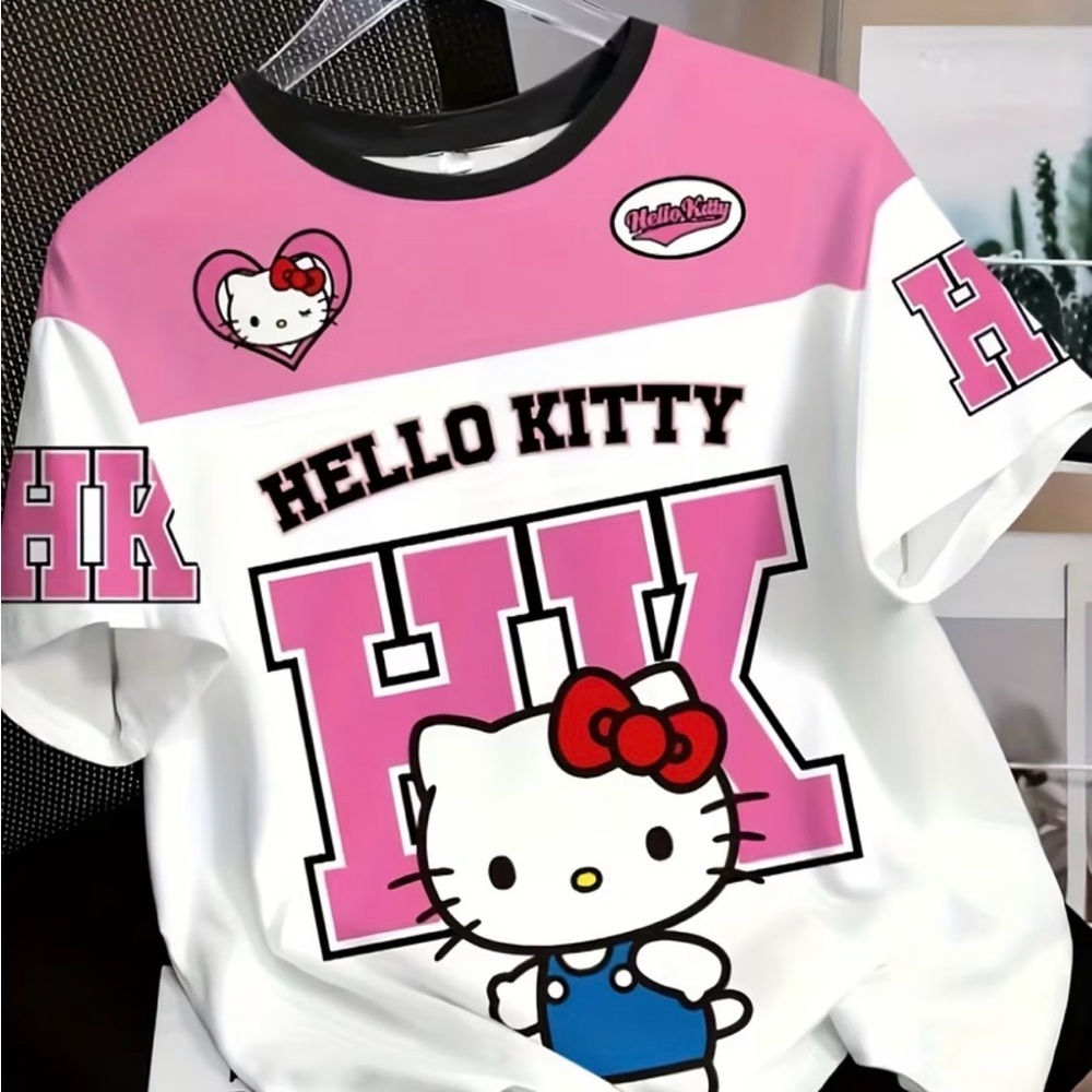 Hello Kitty Graphic Short Sleeve Tee size 9-10 years